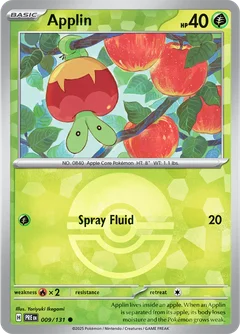 Applin Poke ball Holo 9
